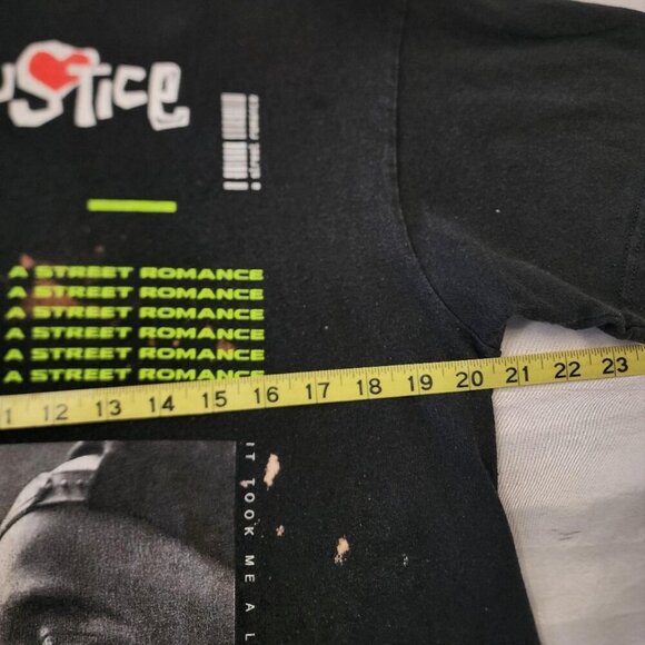 Chemistry Mens Faded Black Poetic Tupac Graphic Tee Shirt, sz MD - Picture 4 of 8